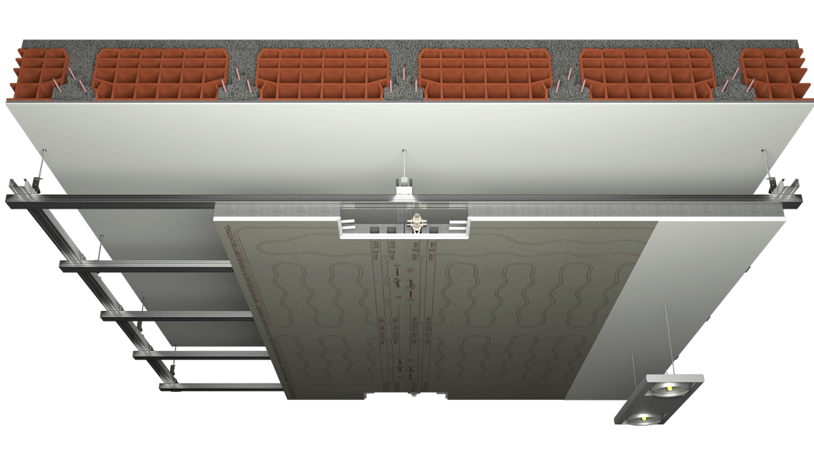Ionart Riscaldamento radiante a soffitto